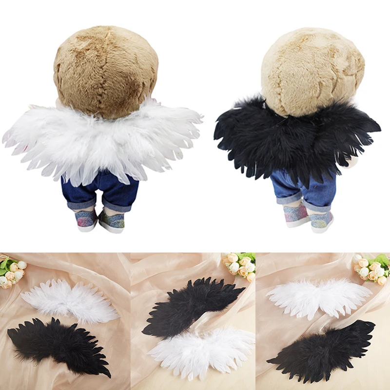 Kids DIY Mini Feather Angel Wing Newborn Props For 1/6 1/4 1/3 Doll Clothes Wings Accessories Feather Birthday Gift
Kids DIY Mini Feather Angel Wing Newborn Props For 1/6 1/4 1/3 Doll Clothes Wings Accessories Feather Birthday Gift