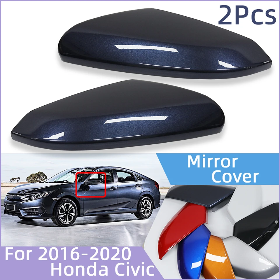 Pair Car Door Rearview Mirror Cover Shell Cap Housing Side Wing Mirror Lid For Honda Civic X 2016 2017 2018 2019 2020 With Color
Pair Car Door Rearview Mirror Cover Shell Cap Housing Side Wing Mirror Lid For Honda Civic X 2016 2017 2018 2019 2020 With Color