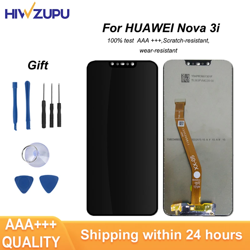 HIWZUPU Original TFT Touch Screen for Huawei Nova3i Screen Assembly 3D Touch LCD Display Replaceme Mobile Phones Free Shipping
HIWZUPU Original TFT Touch Screen for Huawei Nova3i Screen Assembly 3D Touch LCD Display Replaceme Mobile Phones Free Shipping