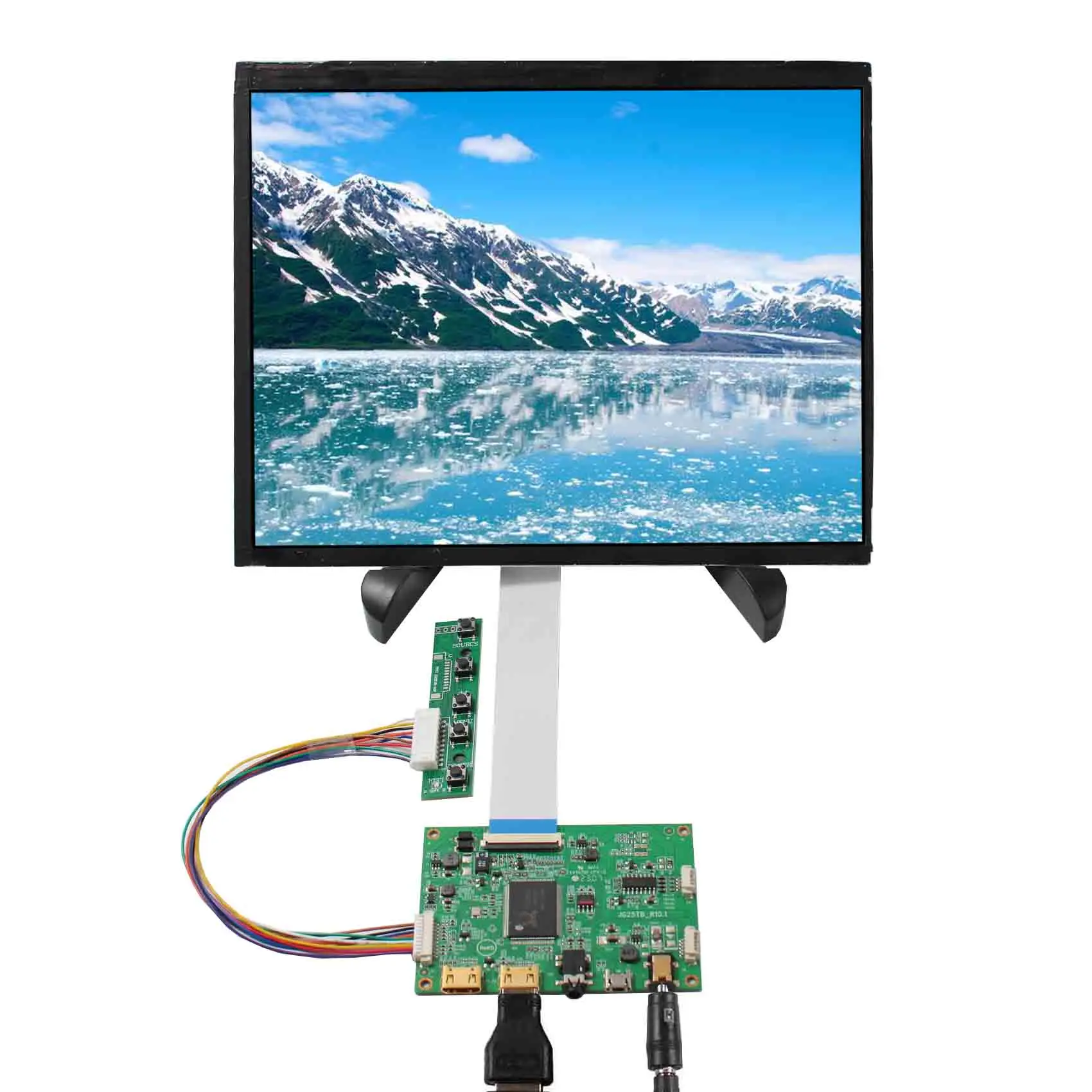 Плата контроллера ЖК-дисплея HDMI с 9,7 в LP097QX1 LTL097QL01 2048X153 6 ЖК-панель
Плата контроллера ЖК-дисплея HDMI с 9,7 в LP097QX1 LTL097QL01 2048X153 6 ЖК-панель