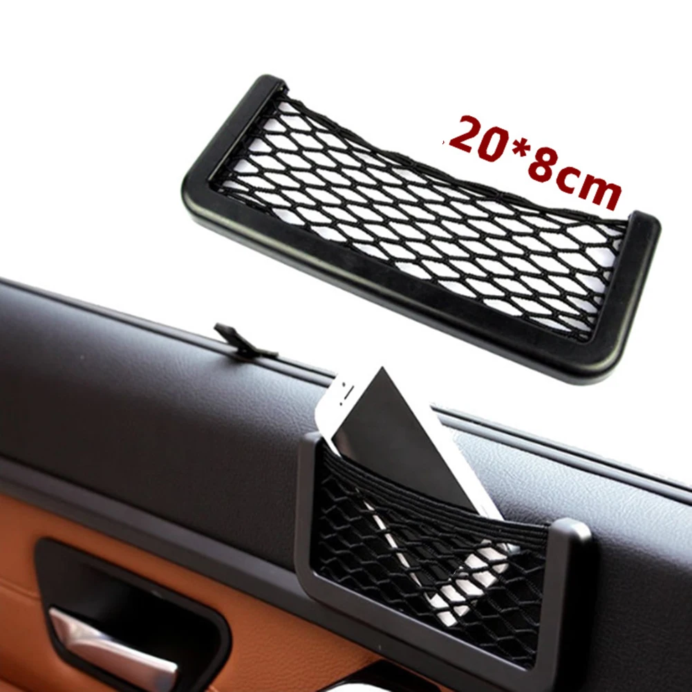 Universal Car Seat Side Back Net Storage Bag Phone Holder Large Mesh Pocket Car Accessories 20x8CM Auto Organizer
Universal Car Seat Side Back Net Storage Bag Phone Holder Large Mesh Pocket Car Accessories 20x8CM Auto Organizer