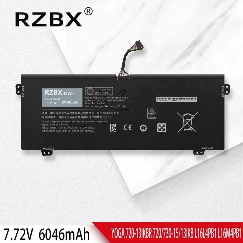 RZBX L16L4PB1 New Laptop Battery For Lenovo YOGA 720-13IKB 80X6 720-13IKBR 720-15IKB Yoga 730-13IKB L16M4PB1 L16C4PB1 5B10M52739
RZBX L16L4PB1 New Laptop Battery For Lenovo YOGA 720-13IKB 80X6 720-13IKBR 720-15IKB Yoga 730-13IKB L16M4PB1 L16C4PB1 5B10M52739