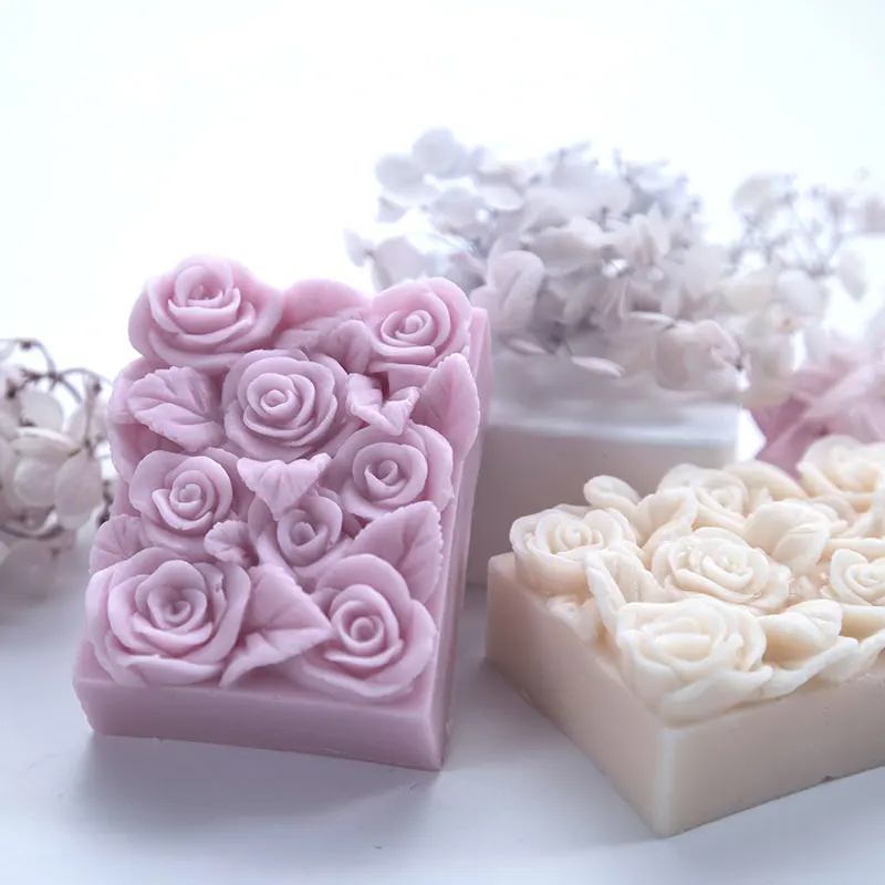 Rectangle Rose Silicone Soap Mold Handmade Soap Silicone Mold Fondant Cake Silicone Mold Chocolate Mold Wedding Birthday Decor
Rectangle Rose Silicone Soap Mold Handmade Soap Silicone Mold Fondant Cake Silicone Mold Chocolate Mold Wedding Birthday Decor