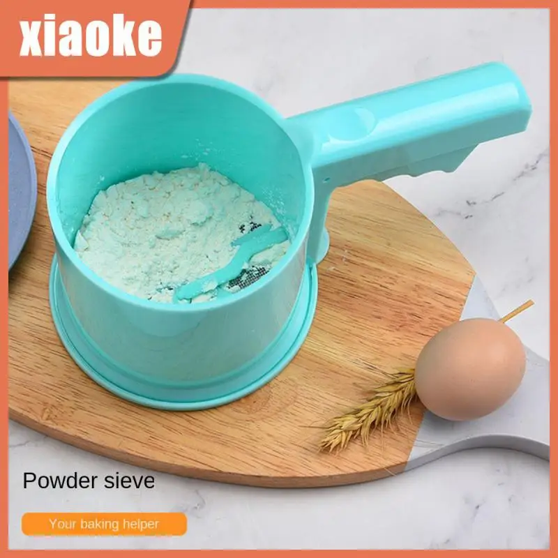 Manual Sifter Cup Household Plastic Sieve Mesh Handheld Semi-automatic Flour Sieve Kitchen Supplies Plastic Cup Shaped Sieve New
Manual Sifter Cup Household Plastic Sieve Mesh Handheld Semi-automatic Flour Sieve Kitchen Supplies Plastic Cup Shaped Sieve New
