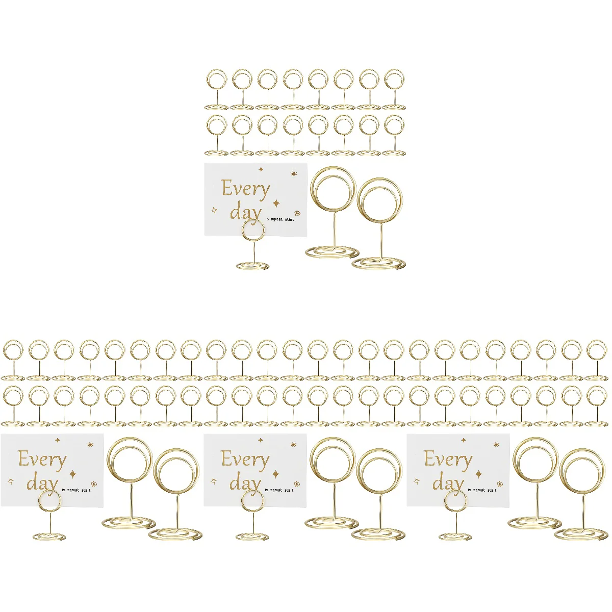 80 Pcs Photo Holders Table Number Stands Place Paper Menu Clips for Weddings Parties
80 Pcs Photo Holders Table Number Stands Place Paper Menu Clips for Weddings Parties