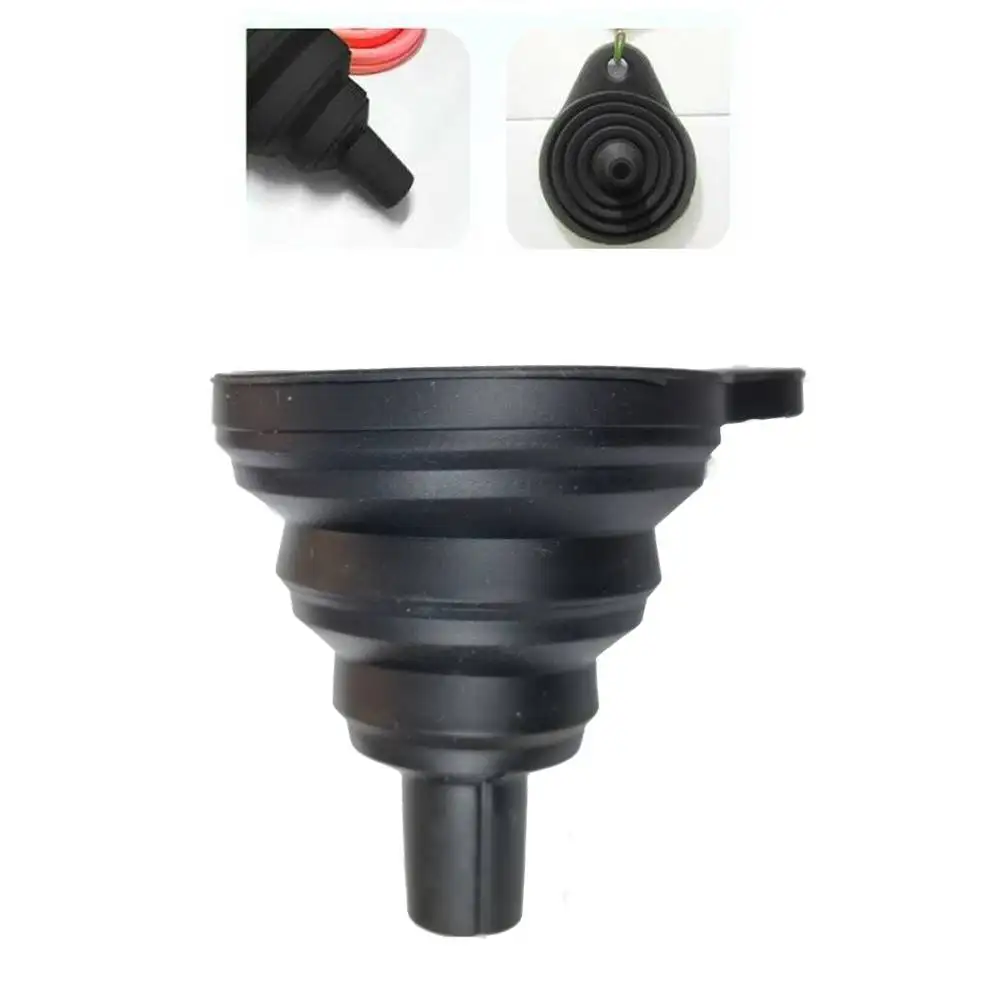 Universal Car Funnel Fluid Change Fill Gasoline Oil Fuel Silicone Accessories Collapsible Durable High Quality
Universal Car Funnel Fluid Change Fill Gasoline Oil Fuel Silicone Accessories Collapsible Durable High Quality