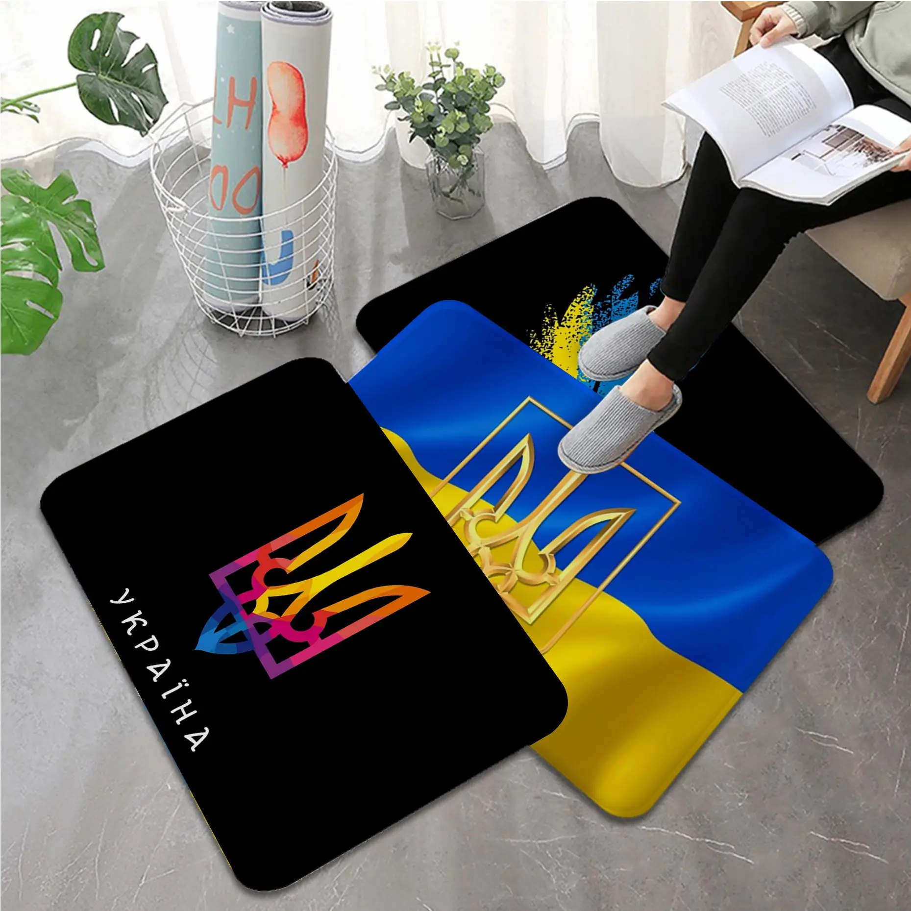 Ukraine Flag Bath Mat Nordic Style Bedroom Living Room Doormat Home Balcony Anti-Slip Welcome Doormat
Ukraine Flag Bath Mat Nordic Style Bedroom Living Room Doormat Home Balcony Anti-Slip Welcome Doormat