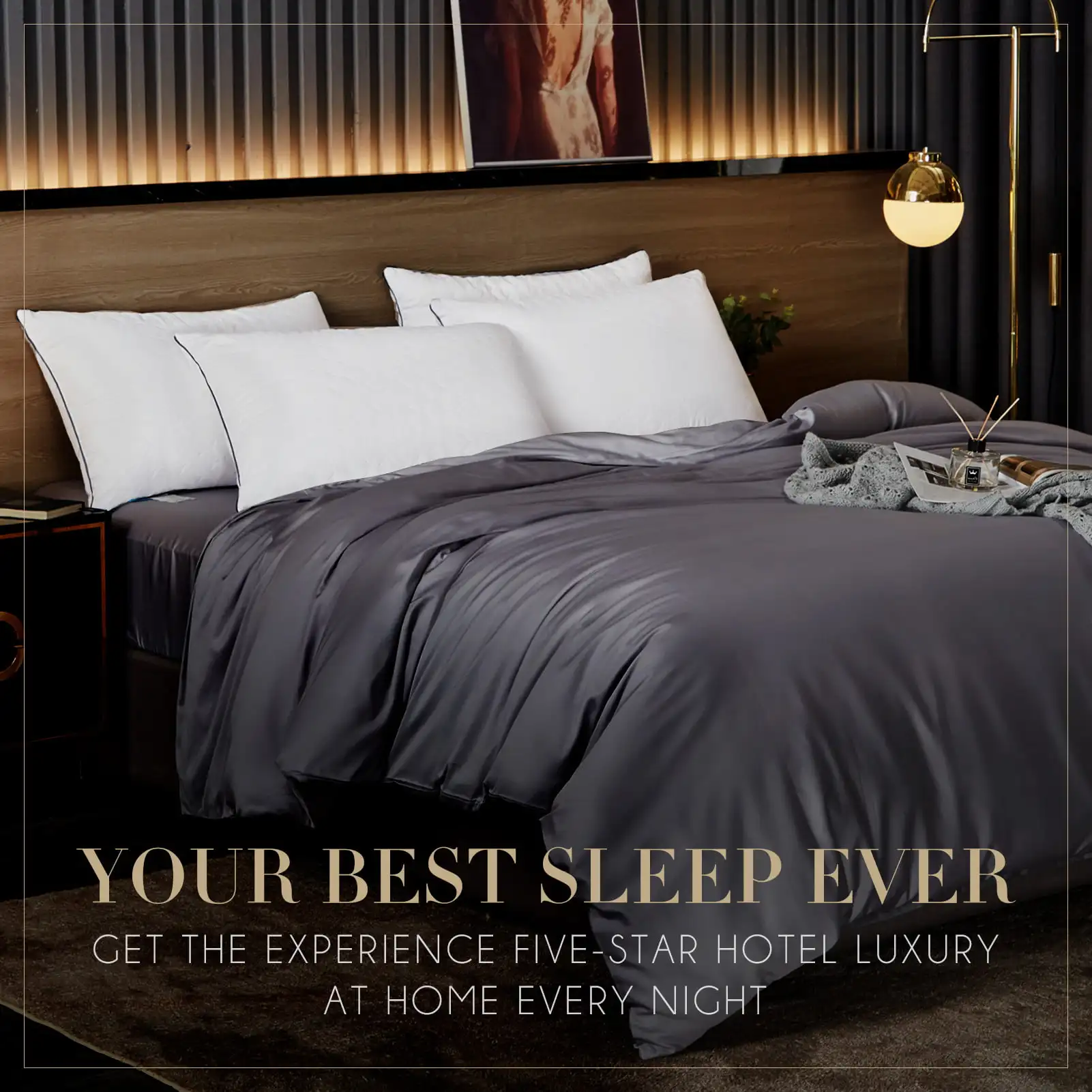 Pillows for Sleeping Queen Size 20" x 30" Hypoallergenic Pillow for Side and Back Sleeper Luxury Soft Supportive Hotel Collectio
Pillows for Sleeping Queen Size 20" x 30" Hypoallergenic Pillow for Side and Back Sleeper Luxury Soft Supportive Hotel Collectio