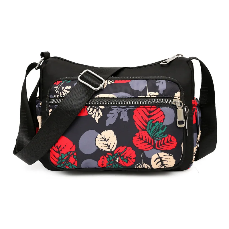 2022 Floral Shoulder Bag Rural Style Fashion Women Bag Large Capacity Oxford Lightweight Zippers Casual Nylon Messenger Bag
2022 Floral Shoulder Bag Rural Style Fashion Women Bag Large Capacity Oxford Lightweight Zippers Casual Nylon Messenger Bag