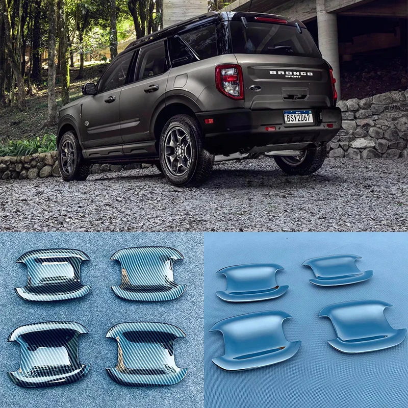 Fit For Ford Bronco Sport CX430 2021 2022 Car Accessories ABS Chrome Car Door Handle Bowl Cover Trim 4pcs
Fit For Ford Bronco Sport CX430 2021 2022 Car Accessories ABS Chrome Car Door Handle Bowl Cover Trim 4pcs