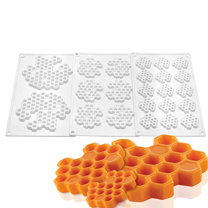 1PC Bee Honeycomb Mousse Fondant Moulds Silicone Cake Molds Cupcake Dessert Decorating Bakeware Kitchen Pastry Baking Tools
1PC Bee Honeycomb Mousse Fondant Moulds Silicone Cake Molds Cupcake Dessert Decorating Bakeware Kitchen Pastry Baking Tools