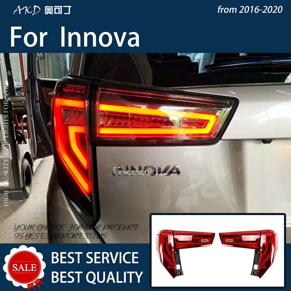 Car Lights For Toyota Innova Kijang 2016-2020 LED Auto Taillight Assembly Upgrade Dynamic Highlight Taillamp Tools Accessories
Car Lights For Toyota Innova Kijang 2016-2020 LED Auto Taillight Assembly Upgrade Dynamic Highlight Taillamp Tools Accessories