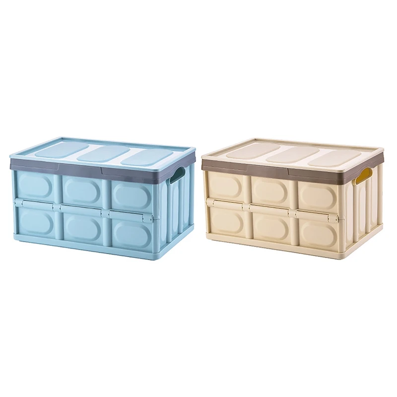 Collapsible Storage Boxes Crates Lidded Storage Bins Plastic Tote Storage Box For Clothestoy Snack Grocery Storage
Collapsible Storage Boxes Crates Lidded Storage Bins Plastic Tote Storage Box For Clothestoy Snack Grocery Storage