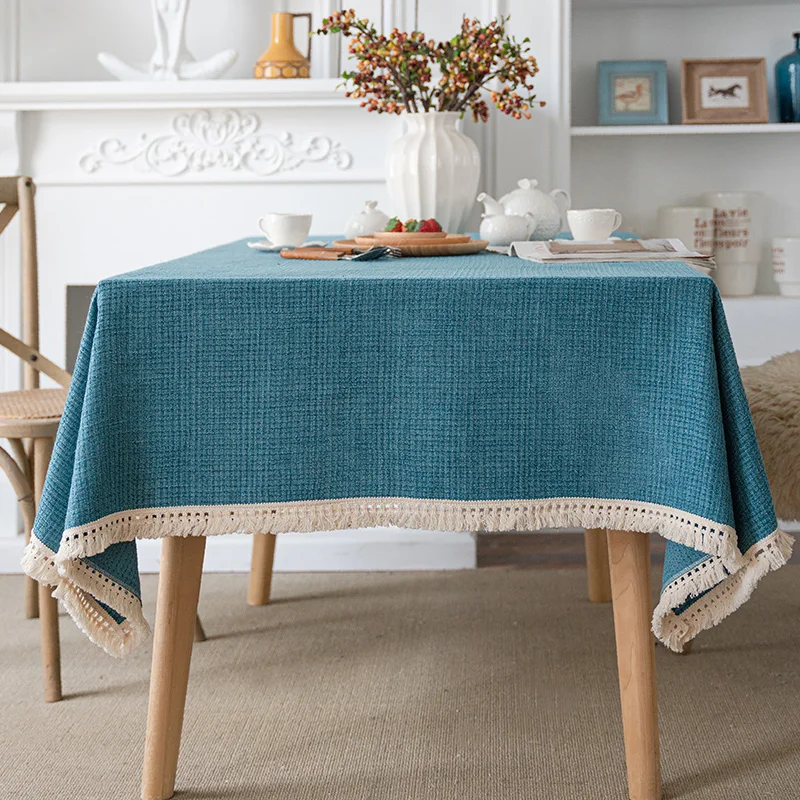 Solid color tablecloth Simple modern square Nordic tablecloth Tea table tablecloth
Solid color tablecloth Simple modern square Nordic tablecloth Tea table tablecloth
