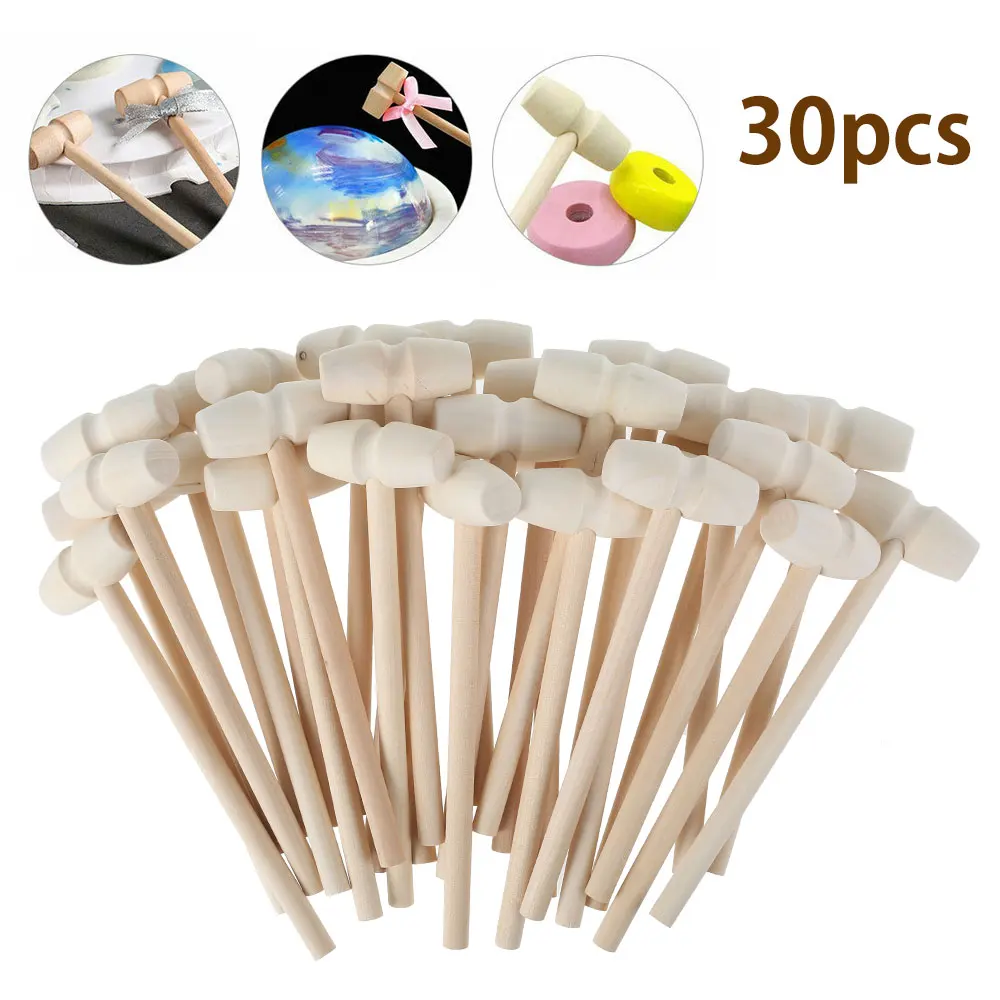 30 Pcs Mini Wooden Hammer 140x42mm Crab Lobster Seafood Crackers Balls Toy Pounder Replacement Wood Mallets Kids Pounding Toy
30 Pcs Mini Wooden Hammer 140x42mm Crab Lobster Seafood Crackers Balls Toy Pounder Replacement Wood Mallets Kids Pounding Toy