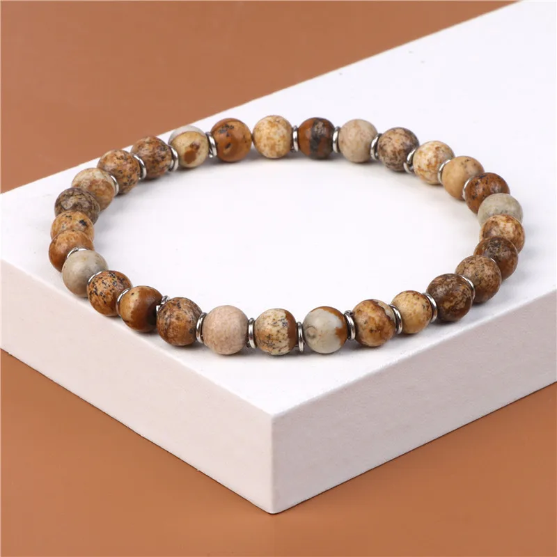 Браслет из гладкого бисера с натуральным камнем диаметром 6 мм, браслеты из бирюзы, малахата, агата, модный серебристый браслет для йоги с ра...
Браслет из гладкого бисера с натуральным камнем диаметром 6 мм, браслеты из бирюзы, малахата, агата, модный серебристый браслет для йоги с ра...