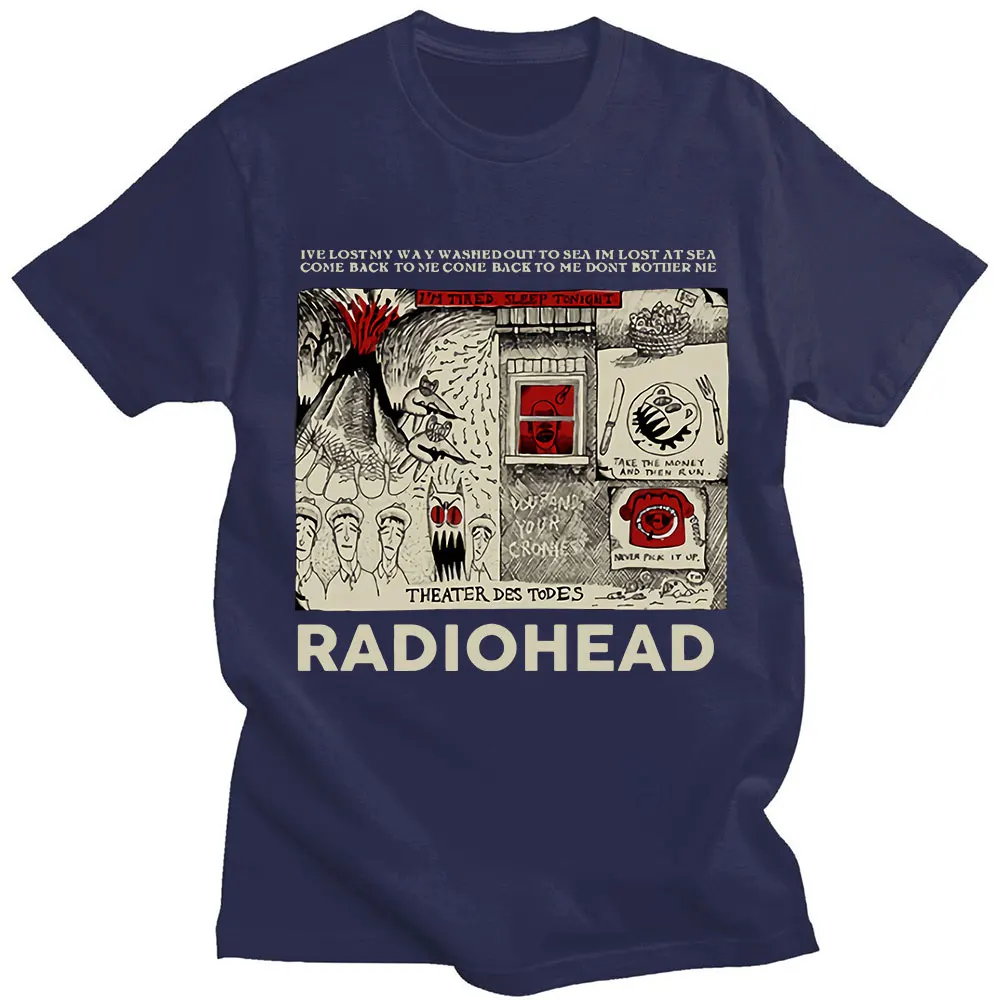 Radiohead T Shirt Vintage Hip Hop English Rock Band T-shirts Unisex Music Fans T-shirt Men Short Sleeve Cotton Tees Harajuku
Radiohead T Shirt Vintage Hip Hop English Rock Band T-shirts Unisex Music Fans T-shirt Men Short Sleeve Cotton Tees Harajuku