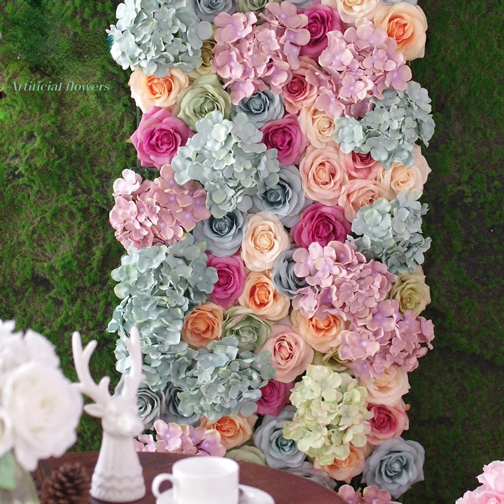 Silk Rose Flowers 3D Backdrop Wall Wedding Decoration Artificial Flower Wall Panel for Home Decor Backdrops Baby Shower
Silk Rose Flowers 3D Backdrop Wall Wedding Decoration Artificial Flower Wall Panel for Home Decor Backdrops Baby Shower