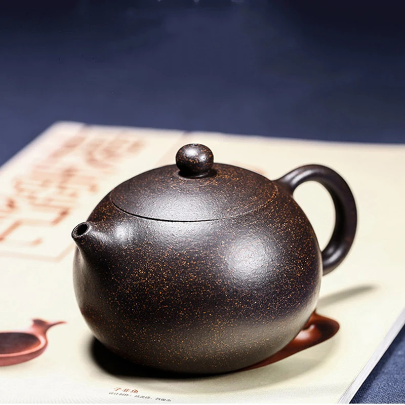 Purple Clay Teapot Famous Handmade Ball Hole Filter Xishi Tea Pot Chinese Authentic Zisha Tea Set Kettle Customized Gifts
Purple Clay Teapot Famous Handmade Ball Hole Filter Xishi Tea Pot Chinese Authentic Zisha Tea Set Kettle Customized Gifts