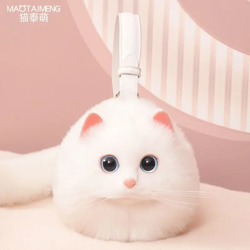 Creative Design White Cat Shape Shoulder Bags 3D Fluffy Animal Plush Kitten Handbag Big Capacity Women Girls Crossbody Hand Bags
Creative Design White Cat Shape Shoulder Bags 3D Fluffy Animal Plush Kitten Handbag Big Capacity Women Girls Crossbody Hand Bags