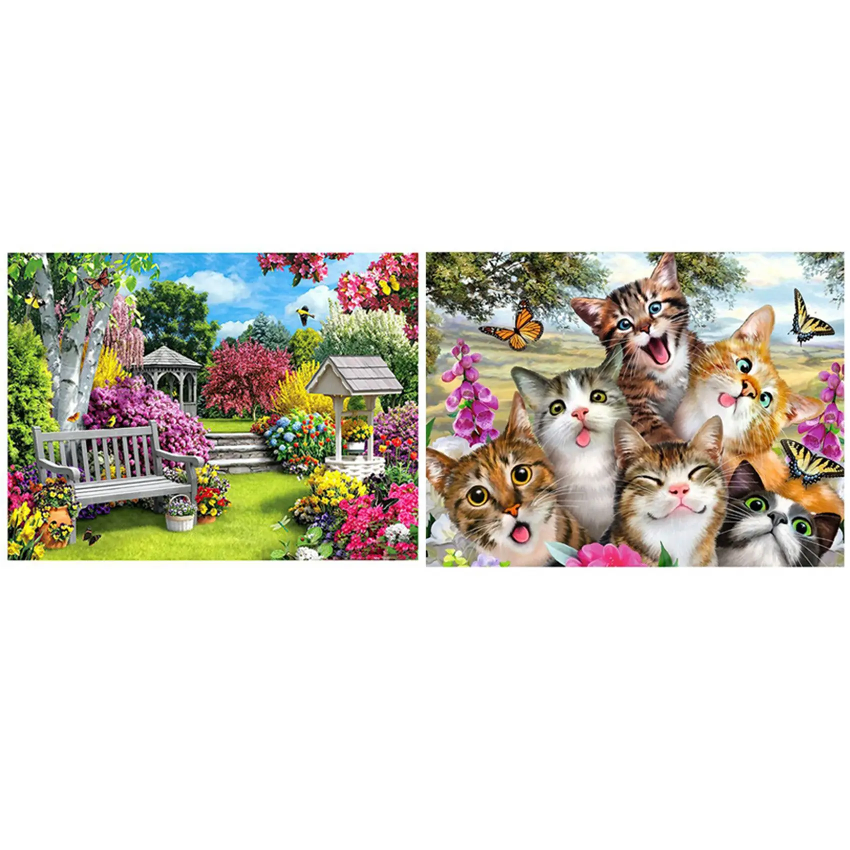 Round Diamond Painting Landscape Garden Diamond Painting Flower Square & Round Drill DIY Diamond Painting "Cute Cats"
Round Diamond Painting Landscape Garden Diamond Painting Flower Square & Round Drill DIY Diamond Painting "Cute Cats"