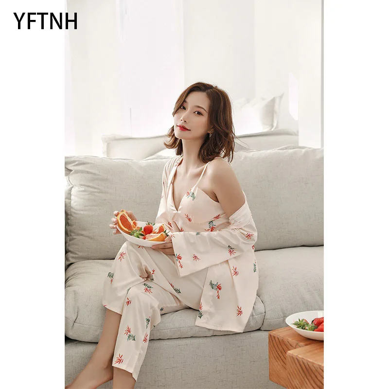 Пижамный комплект YFTNH для пар, женская одежда для сна, Мужская одежда для сна, рубашка с длинным рукавом и штаны для взрослых с принтом, наряд...
Пижамный комплект YFTNH для пар, женская одежда для сна, Мужская одежда для сна, рубашка с длинным рукавом и штаны для взрослых с принтом, наряд...