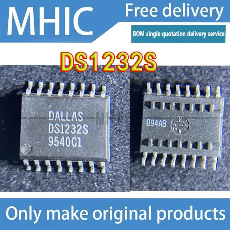 10PCS~LOT Postage free DS1232S+SOP16 Chip Voltage Monitor Monitoring Circuit Chip
10PCS~LOT Postage free DS1232S+SOP16 Chip Voltage Monitor Monitoring Circuit Chip