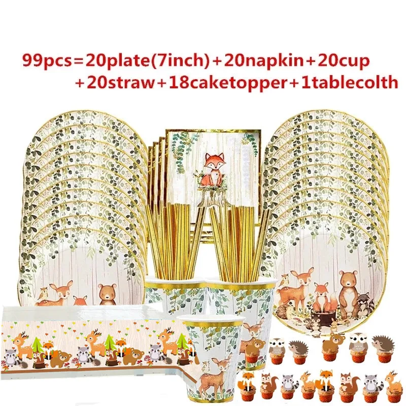 Jungle Animal Disposable Party Tableware 1st Wild One Birthday Party Decor Kids Baby Shower Safari Forest Theme Party Supplies
Jungle Animal Disposable Party Tableware 1st Wild One Birthday Party Decor Kids Baby Shower Safari Forest Theme Party Supplies