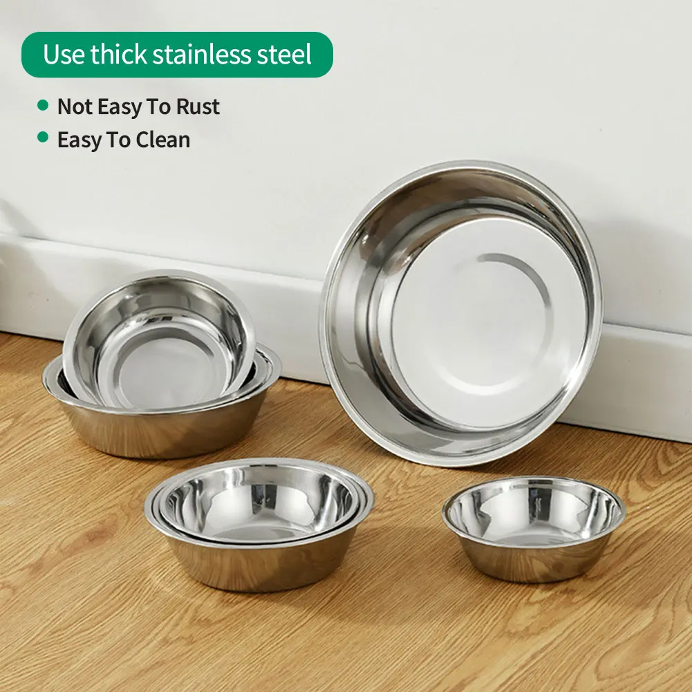 Feeding Feeder Bowl Dog Bowl Cat Pet Steel Stainless Capacity Food And Dog Metal And Bowl Bowl Durable Drinking Cheap Large
Feeding Feeder Bowl Dog Bowl Cat Pet Steel Stainless Capacity Food And Dog Metal And Bowl Bowl Durable Drinking Cheap Large