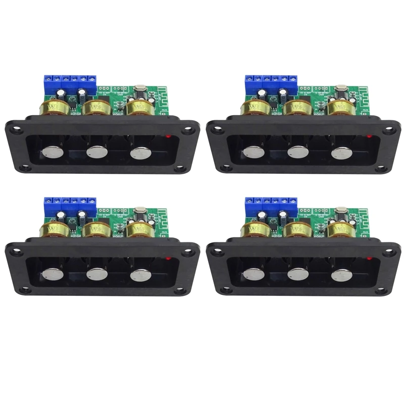 4X Bluetooth Amplifier Power Audio Board 20Wx2 Stereo Amp Sound Amplifiers AUX U Disk Decoder Treble Bass Adjustment
4X Bluetooth Amplifier Power Audio Board 20Wx2 Stereo Amp Sound Amplifiers AUX U Disk Decoder Treble Bass Adjustment