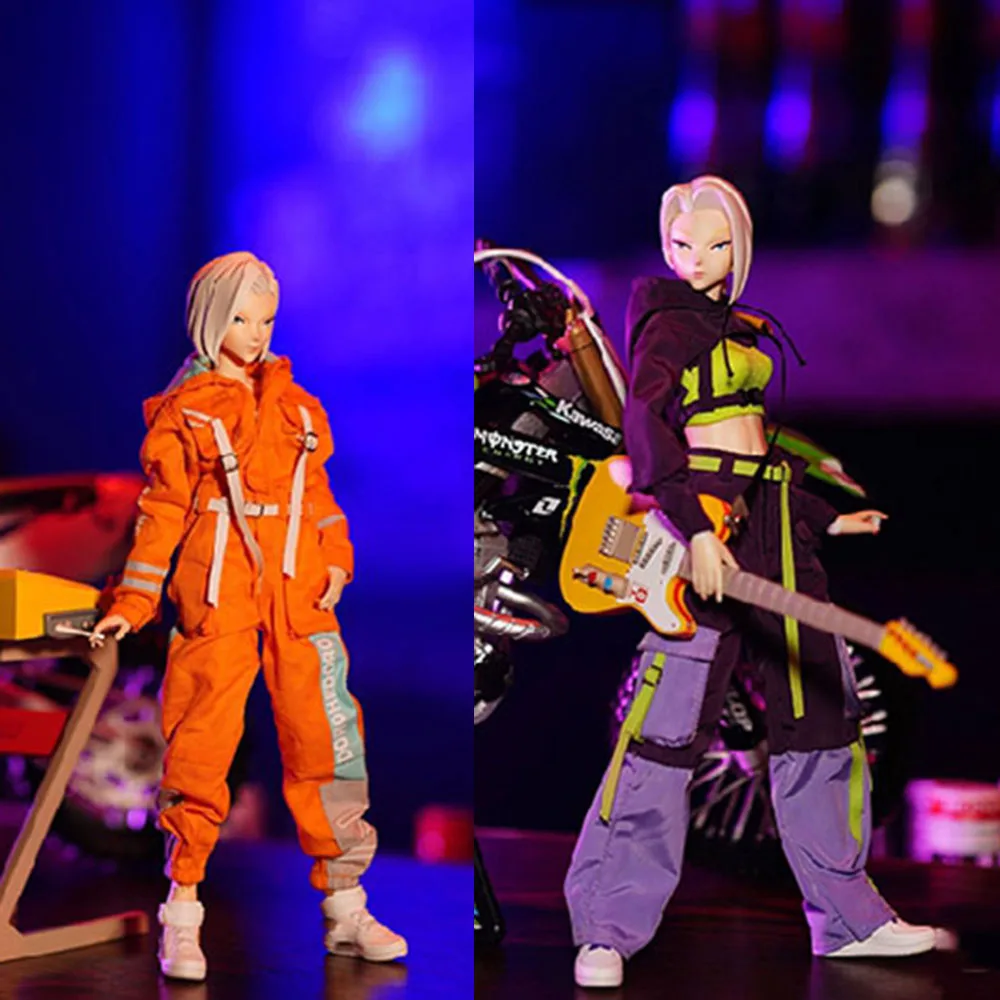 In Stock Collectible 24cm 1/6 Scale PVC Female Twin Sisters Band Set Double Full Set Action Figure Model for Fans Holiday Gifts
In Stock Collectible 24cm 1/6 Scale PVC Female Twin Sisters Band Set Double Full Set Action Figure Model for Fans Holiday Gifts