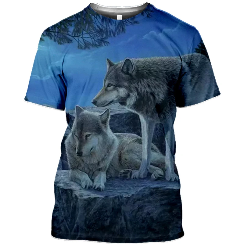 Wolf 3D Print Harajuku T-shirt Men's and Women's Short Sleeve Clothing Animal Fashion T-shirt
Wolf 3D Print Harajuku T-shirt Men's and Women's Short Sleeve Clothing Animal Fashion T-shirt