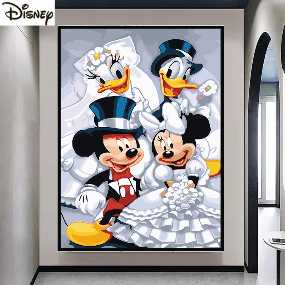 Набор для алмазной вышивки «Стразы» с изображением Микки и Минни
Набор для алмазной вышивки «Стразы» с изображением Микки и Минни