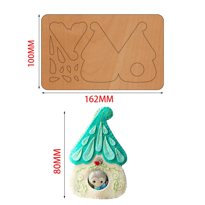 Snow and Bird House Wooden Cut Dies Xmas Cutting Wood Dies For DIY Clothing/Headwear/Pendants/Keychains Accessories Mould
Snow and Bird House Wooden Cut Dies Xmas Cutting Wood Dies For DIY Clothing/Headwear/Pendants/Keychains Accessories Mould