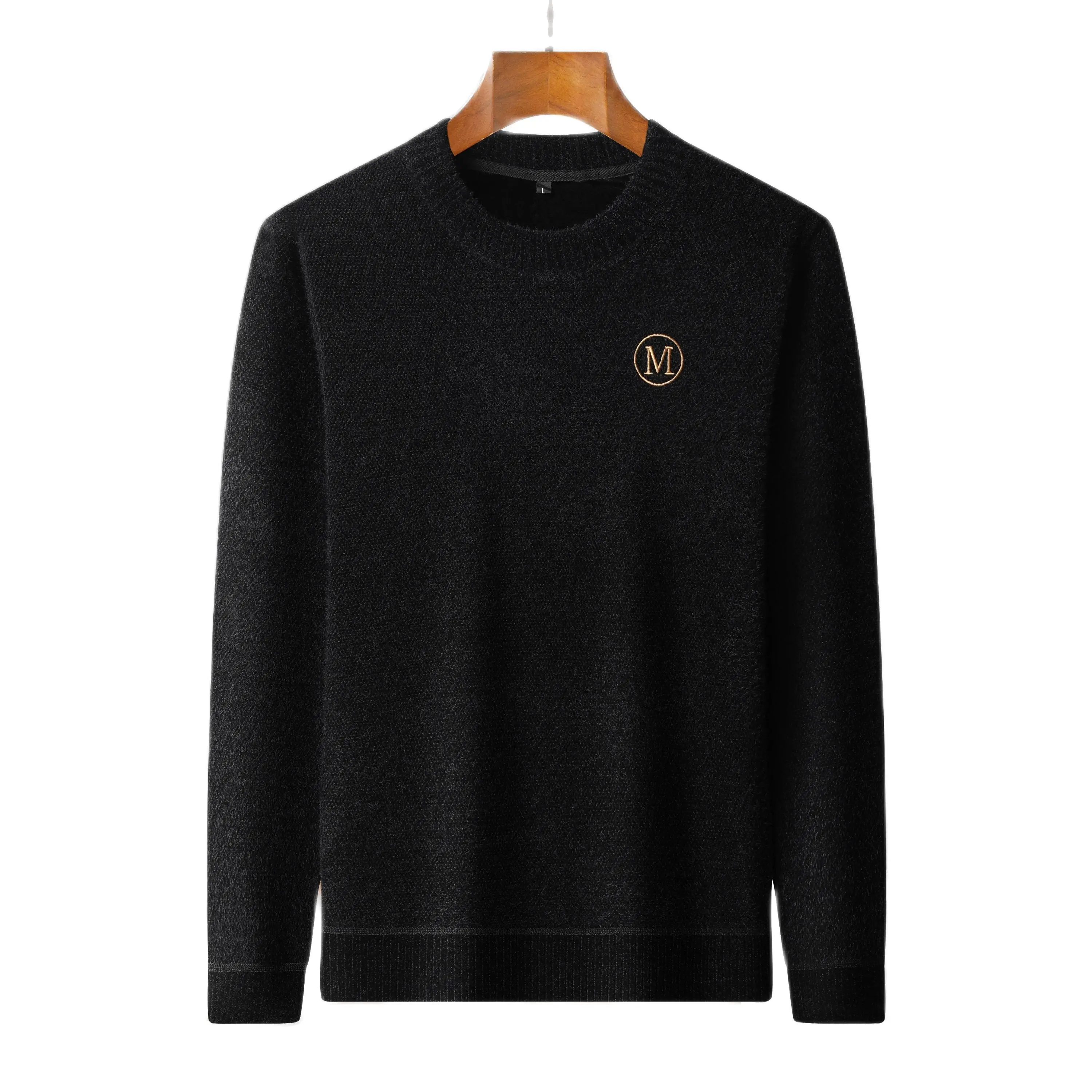 High End Designer2022 New Men's Knitting Pullover Letter Embroidery Thickened Autumn/Winter Sweater European Warm Men's Clothing
High End Designer2022 New Men's Knitting Pullover Letter Embroidery Thickened Autumn/Winter Sweater European Warm Men's Clothing