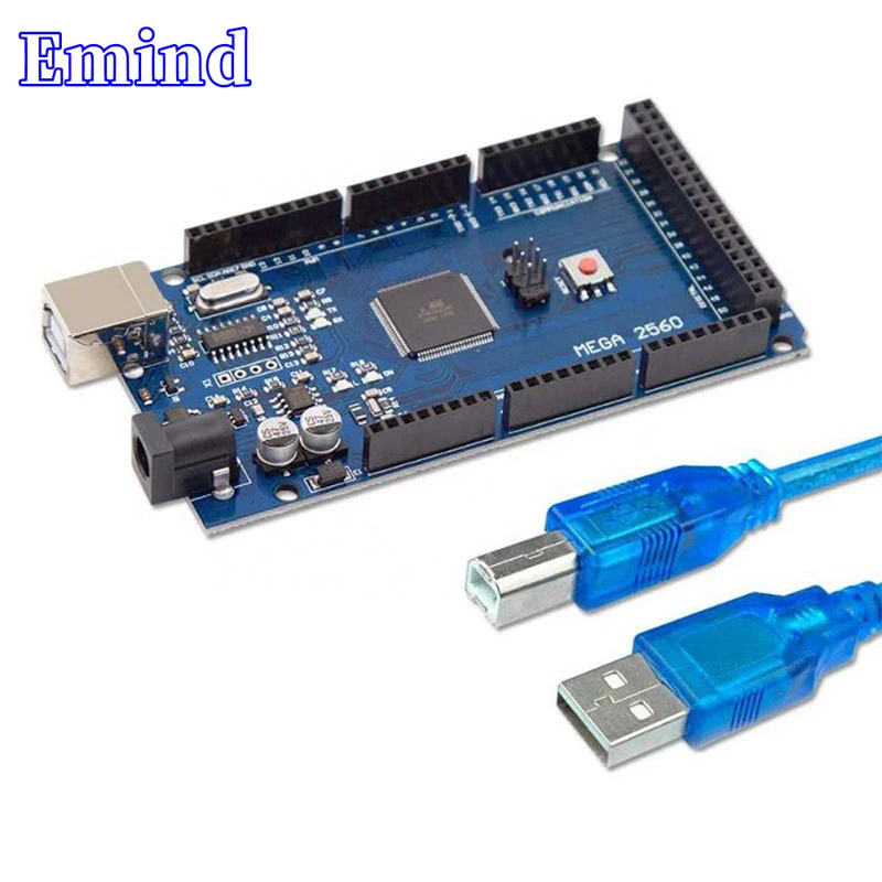 1/3/5/10/20Pcs MEGA2560 R3 Development Board New Improved Board 2560 R3 ATMEGA16U2-MU With USB Cable
1/3/5/10/20Pcs MEGA2560 R3 Development Board New Improved Board 2560 R3 ATMEGA16U2-MU With USB Cable