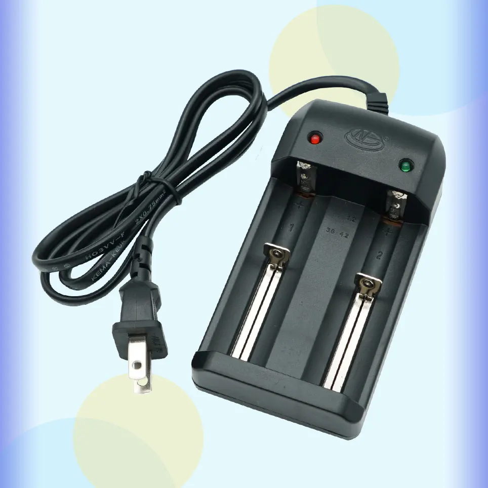 2022 EU AU UK US Plug 4.2V New Dual Charger for 18650 14500 26650 Rechargeable Li-Ion Batteries
2022 EU AU UK US Plug 4.2V New Dual Charger for 18650 14500 26650 Rechargeable Li-Ion Batteries