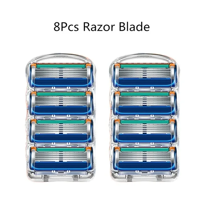 8Pcs/pack Men Razor Blades Shaving Cassettes Facial Care Men Shaving Blades Compatible
8Pcs/pack Men Razor Blades Shaving Cassettes Facial Care Men Shaving Blades Compatible