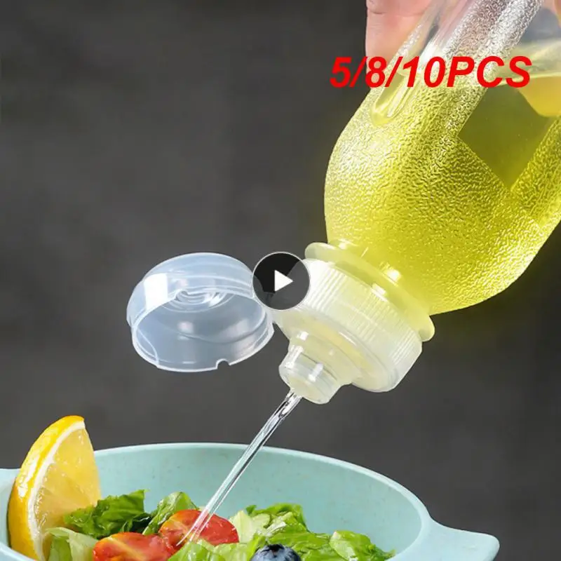 5/8/10PCS Quantitative Oil Control Condiment Squeeze Bottles Oil Bottle No Oil Leakage Salad Sauce Dispenser No Hanging Oil
5/8/10PCS Quantitative Oil Control Condiment Squeeze Bottles Oil Bottle No Oil Leakage Salad Sauce Dispenser No Hanging Oil