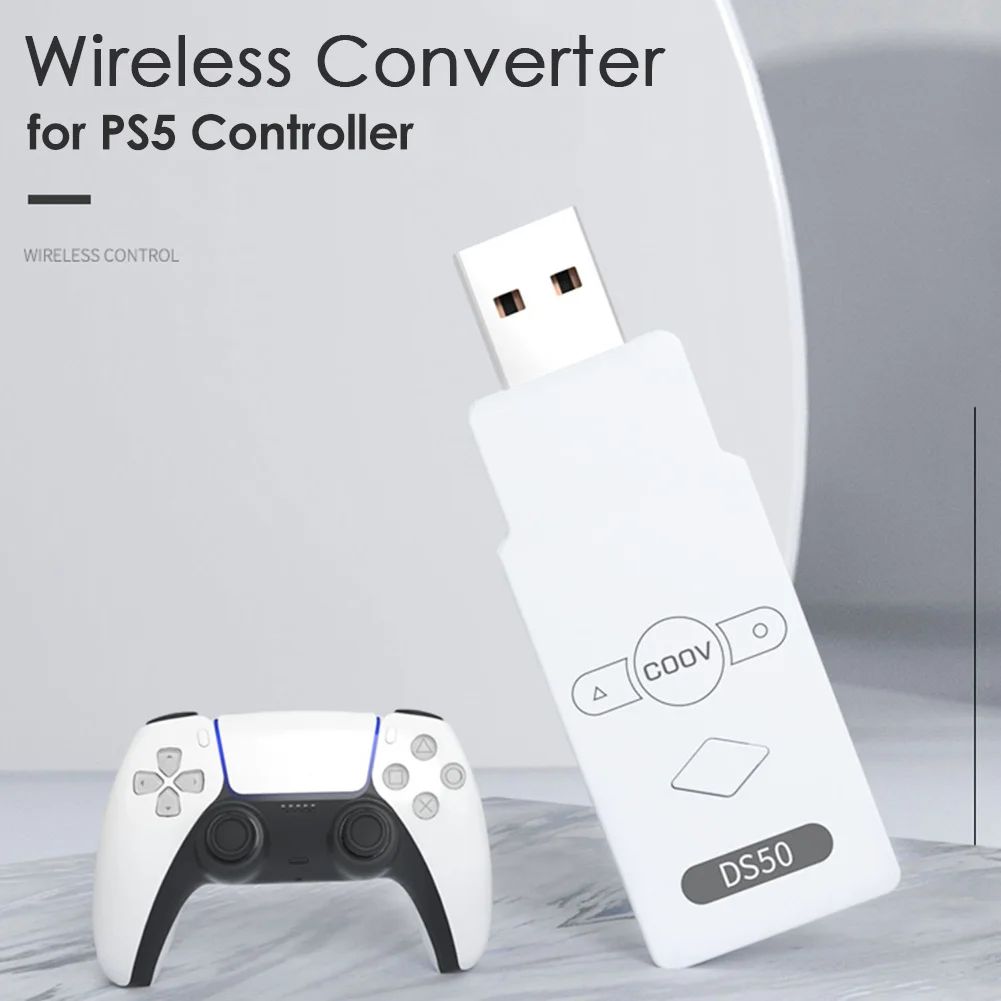 DS50 конвертер геймпада приемник для Sony PS5 PS4 PS3 Xbox Nintendo Pro Bluetooth-совместимый игровой