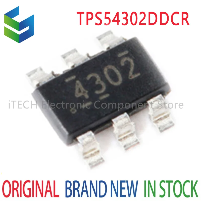 10PCS TPS54302DDCR TPS54302DDCT TPS54302 Mark 4302 step-down Converter SOT23-6 New
10PCS TPS54302DDCR TPS54302DDCT TPS54302 Mark 4302 step-down Converter SOT23-6 New