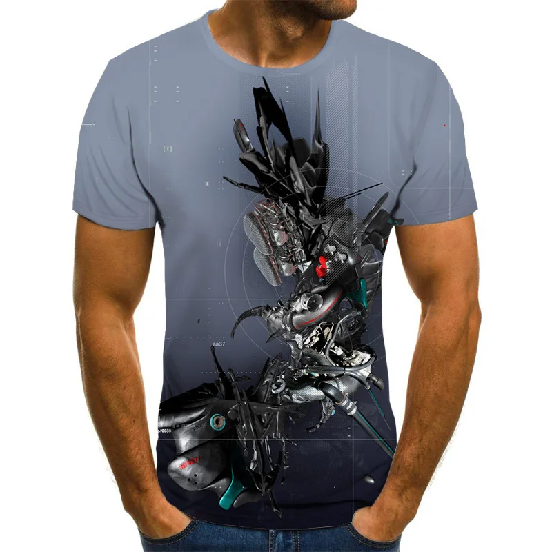 Summer Men'S Motorcycle Graphic 3d Printed T-Shirt Street Retro Mechanical O Collar Short Sleeve Fashion Casual Trend Fun Top
Summer Men'S Motorcycle Graphic 3d Printed T-Shirt Street Retro Mechanical O Collar Short Sleeve Fashion Casual Trend Fun Top
