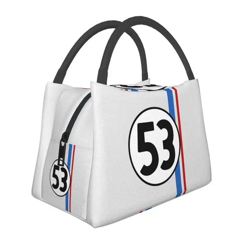 Классический гоночный автомобиль Herbie 53 Изолированные сумки для обеда для женщин водонепроницаемый термоохладитель коробка для бенто для р...
Классический гоночный автомобиль Herbie 53 Изолированные сумки для обеда для женщин водонепроницаемый термоохладитель коробка для бенто для р...