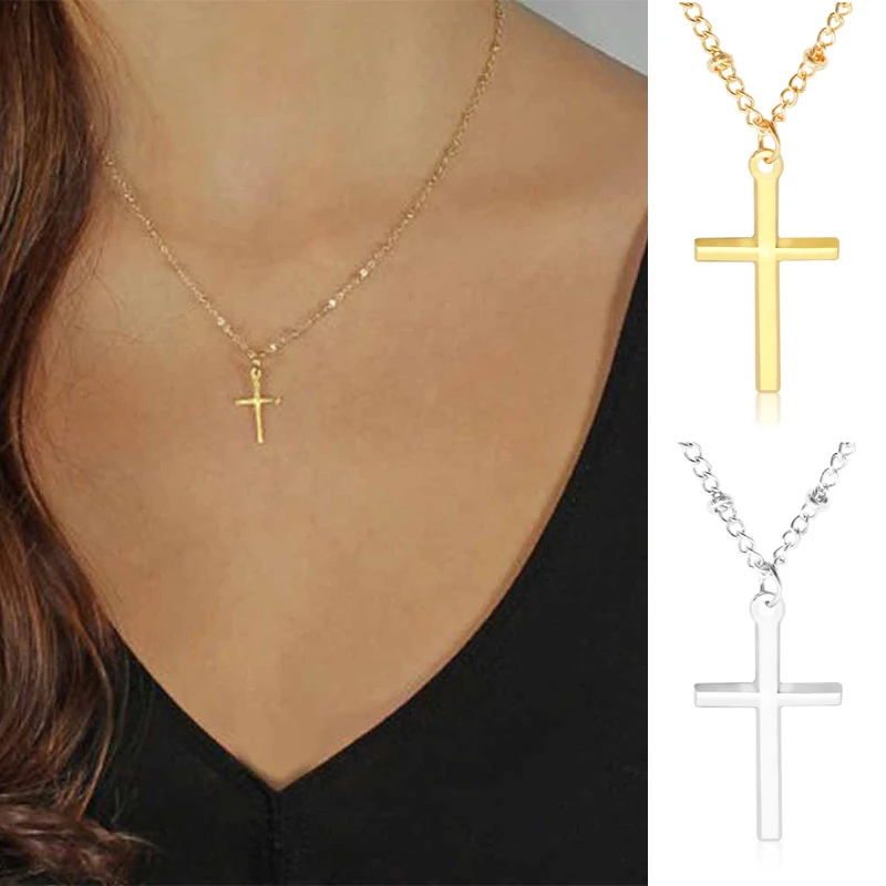 1PC Dainty Stainless Steel Upside Down Cross Necklace For Men Inverted Cross Pendant With Chain Fashion Jewelry
1PC Dainty Stainless Steel Upside Down Cross Necklace For Men Inverted Cross Pendant With Chain Fashion Jewelry