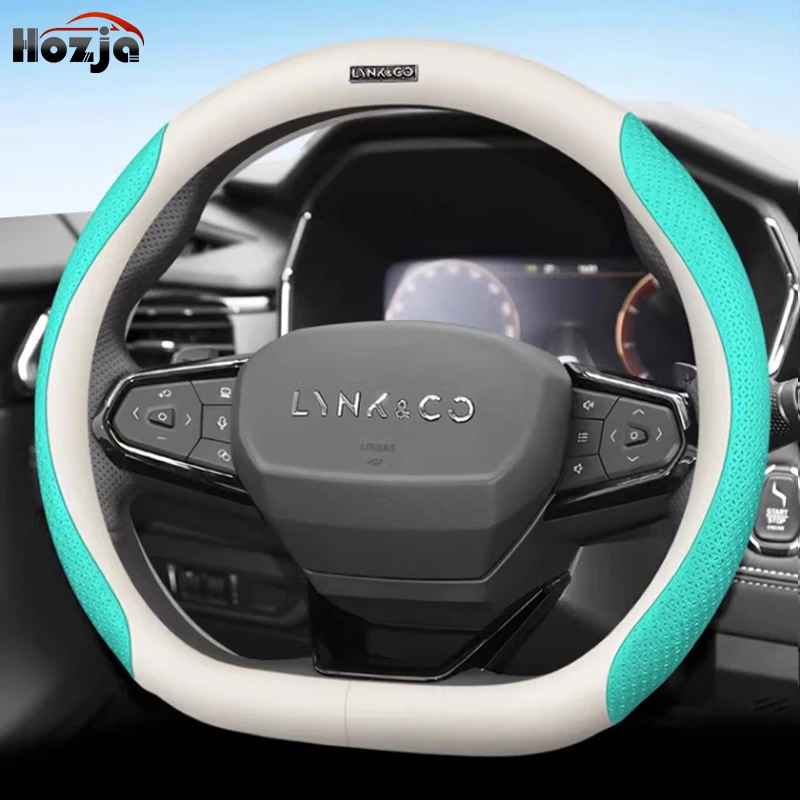 For LYNK&CO 05 01 02 03 06 Steering Wheel Cover Breathable Anti Slip 12colors Two-tone Leather Car Accessories
For LYNK&CO 05 01 02 03 06 Steering Wheel Cover Breathable Anti Slip 12colors Two-tone Leather Car Accessories