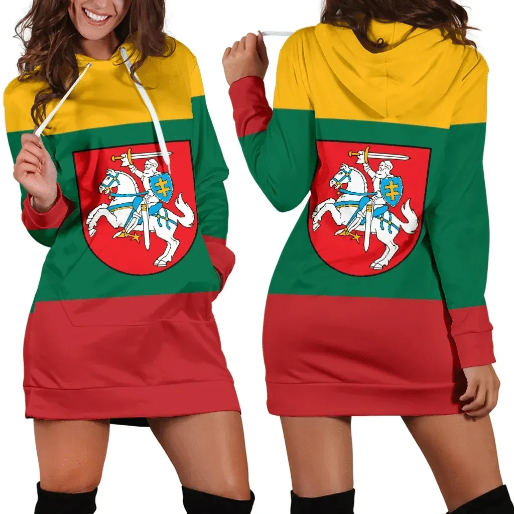 Love Lithuania Country Flag New Harajuku Novelty 3D Print Autumn Hoodies Dress Women Casual Wear Long Sleeve Hooded Dress-1
Love Lithuania Country Flag New Harajuku Novelty 3D Print Autumn Hoodies Dress Women Casual Wear Long Sleeve Hooded Dress-1