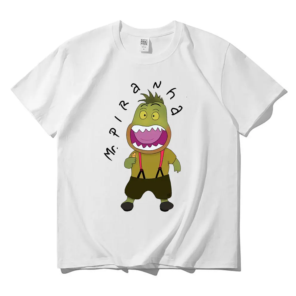 Funny The BAD GUYS Mr Piranha Tshirt Summer Mens T-shirt Men Women Brand Harajuku Short Sleeve Tees Couple Pure Cotton T Shirt
Funny The BAD GUYS Mr Piranha Tshirt Summer Mens T-shirt Men Women Brand Harajuku Short Sleeve Tees Couple Pure Cotton T Shirt