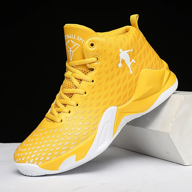 2022 Unisex Basketball Shoes Men High Top Sports Air Cushion Hombre Athletic Male Boots Women Comfortable Breathable Sneakers
2022 Unisex Basketball Shoes Men High Top Sports Air Cushion Hombre Athletic Male Boots Women Comfortable Breathable Sneakers