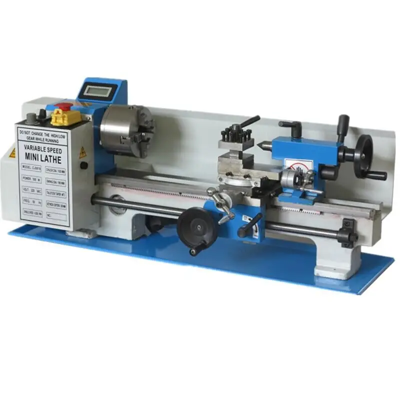 Metal Lathe 550W Chuck 125mm Mini Lathe Machine LED Screen 750mm Large Swing Range
Metal Lathe 550W Chuck 125mm Mini Lathe Machine LED Screen 750mm Large Swing Range