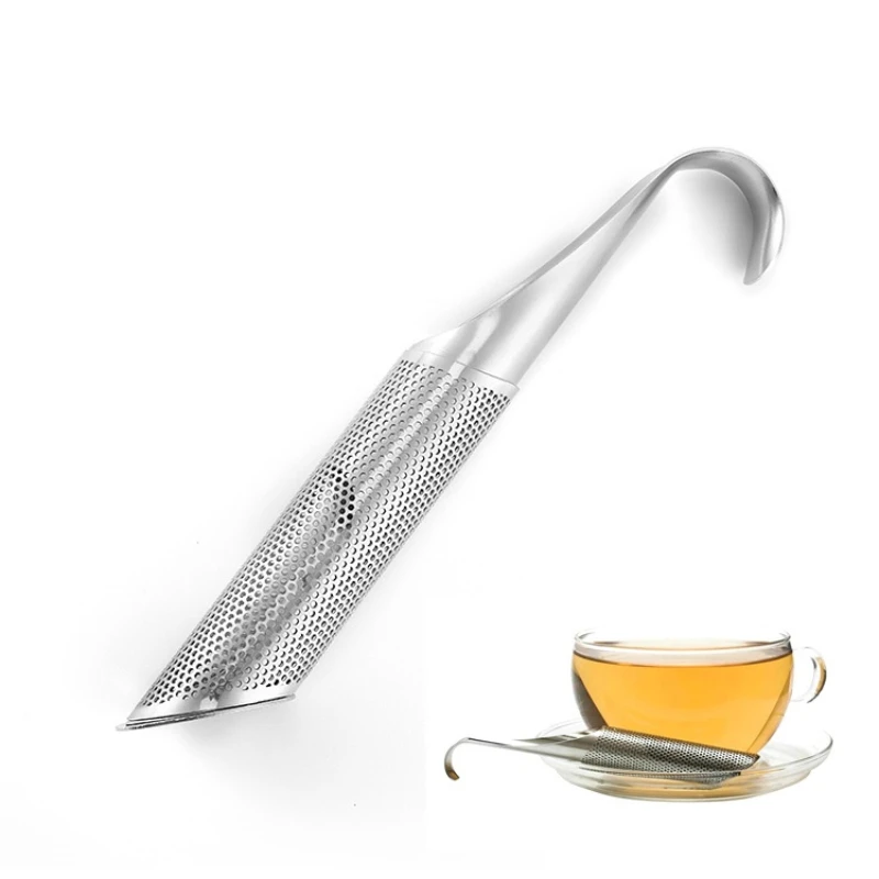 Stainless Steel Tea Leaf Strainer Diffuser Strainer Pipe Design Hanging Hook Handle Fine Hole Coffee Herb Filter Kitchen Gadgets
Stainless Steel Tea Leaf Strainer Diffuser Strainer Pipe Design Hanging Hook Handle Fine Hole Coffee Herb Filter Kitchen Gadgets
